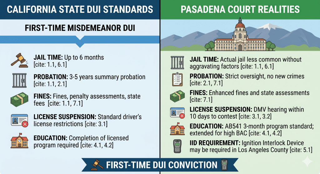 First time DUI offense